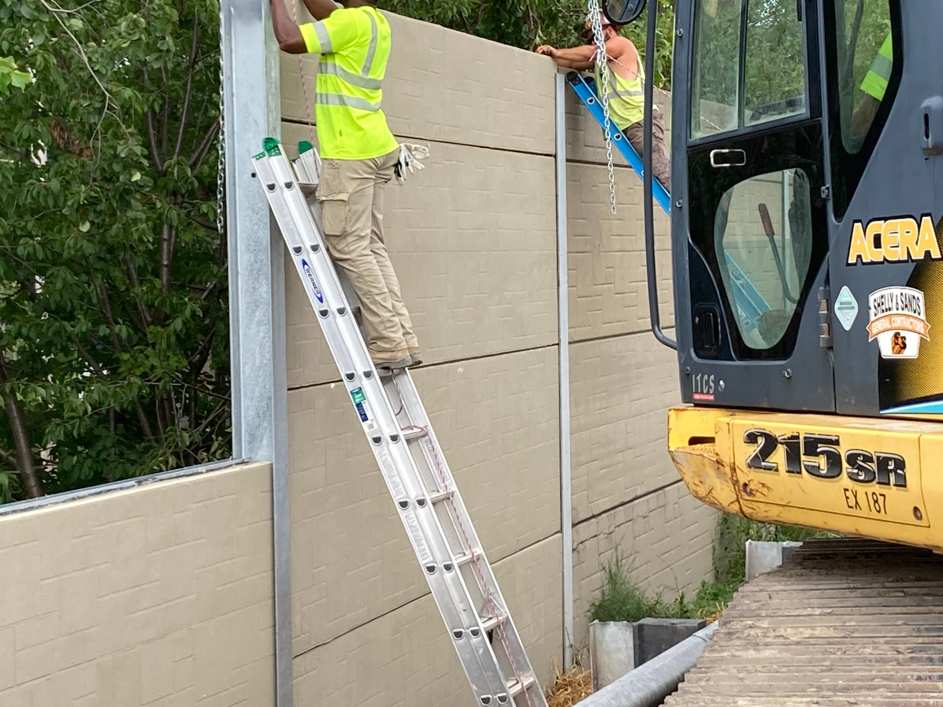 Custom Infrastructure Applications noise barrier application